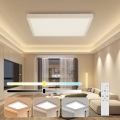 Brilagi - LED Dimmerbar Taklampa FRAME SMART LED/50W/230V 60x60 cm 3000-6000K IP44 Vit + Fjärrkontroll