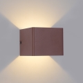 Brilagi - LED utomhusvägglampa DONNANI LED/5W/230V 10 cm brun IP44