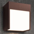Brilagi - LED väggarmatur för utomhusbruk TERNI LED/12W/230V, brun, IP44