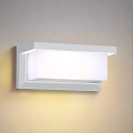Brilagi - LED vägglampa för utomhusbruk BRICKY LED/12W/230V vit IP54