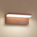 Brilagi - Utomhusvägglampa TESSI LED/10W/230V, brun, IP54