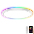 Immax NEO 07164-40 - LED RGB+CCT Dimbart takarmatur NEO LITE TUDO LED/50W/230V Wi-Fi Tuya + fjärrkontroll