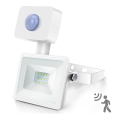 Aigostar - LED Strålkastare med sensor LED/10W/230V 6400K IP65 vit