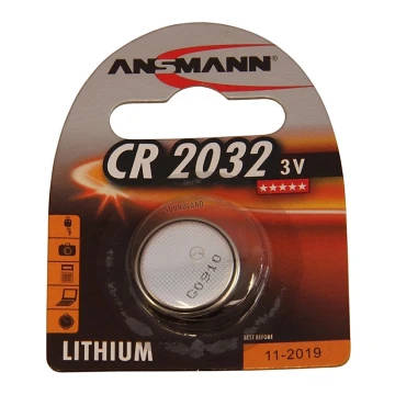 Ansmann 04674 CR 2032 - Lithium Knappcellbatterier 3V