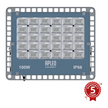 APLED - LED Utomhus Strålkastare PRO LED/100W/230V IP66 10000lm 6000K
