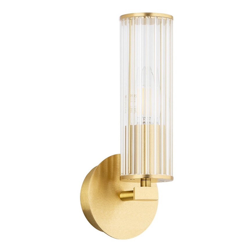 Argon 8497 - Vägglampa HAMPTON 1xE14/7W/230V guld