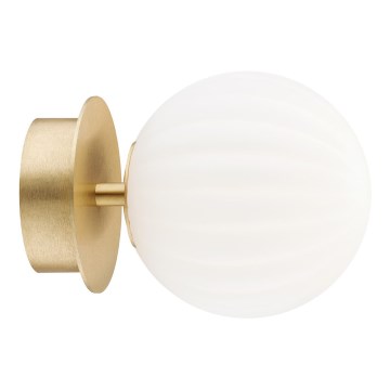 Argon 8504 - Vägglampa PALOMA 1xE14/7W/230V guld/vit