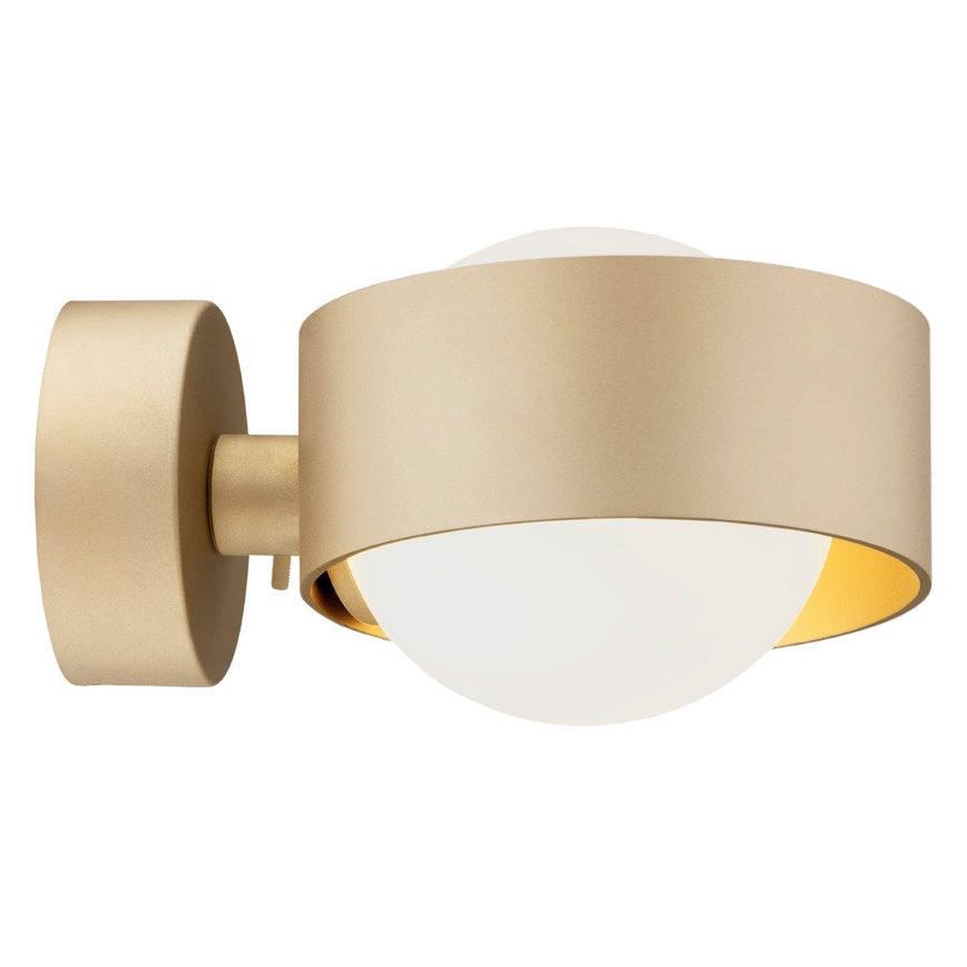 Argon 8567 - Vägglampa för badrum MASSIMO PLUS 1xG9/6W/230V IP44 guld