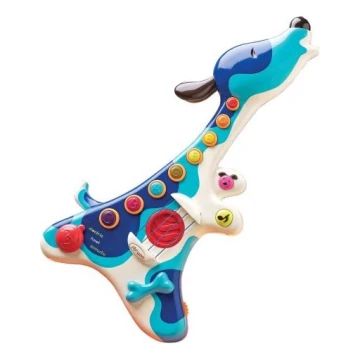 B-Toys - Elgitarr för barn Hund Woofer 3xAA