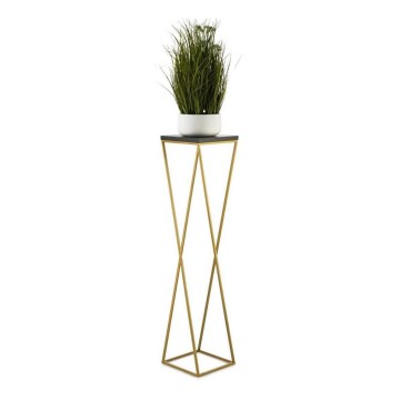 Blomställ LOFT 100x24 cm guld/svart