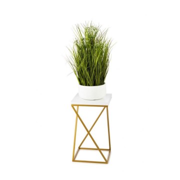 Blomställ LOFT 40x24 cm guld/vit