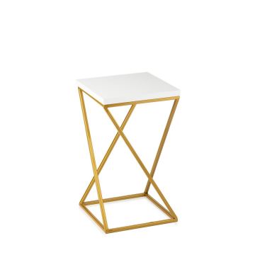 Blomställ LOFT 40x24 cm guld/vit