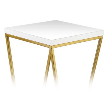 Blomställ LOFT 40x24 cm guld/vit