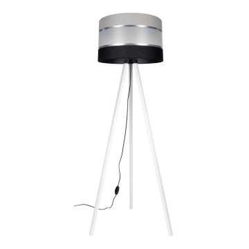 Bordslampa CORAL 1xE27/60W/230V vit/svart/grå/krom