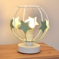 Bordslampa för barn STARS 1xE27/15W/230V grön/vit
