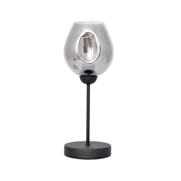 Bordslampa LILI 1xE27/15W/230V svart/grå