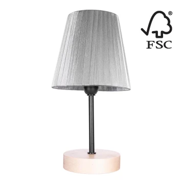Bordslampa MILA 1xE14/25W/230V birch – FSC certifierade