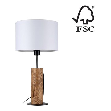 Bordslampa PINO 1xE27/40W/230V -FSC-certifierad