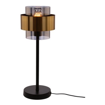 Bordslampa SPIEGA 1xE27/60W/230V guld/svart