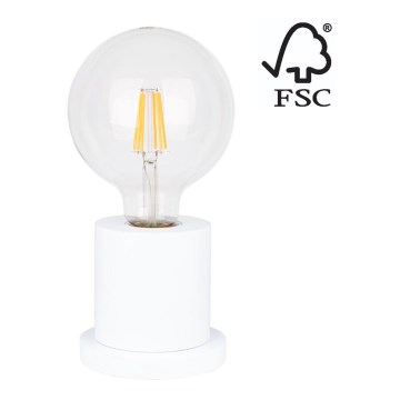 Bordslampa TASSE 1xE27/25W/230V bok -FSC-certifierad