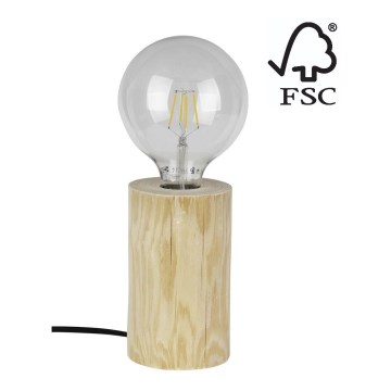 Bordslampa TRABO 1xE27/25W/230V -FSC-certifierad