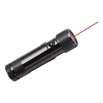 Brennenstuhl - LED ficklampa with a laser pointer LED/3xAAA