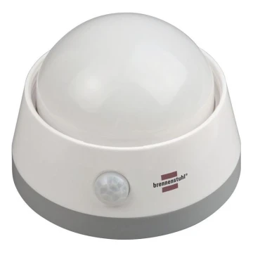 Brennenstuhl - LED nattlampa med sensor pohybu LED/3xAA 3000K