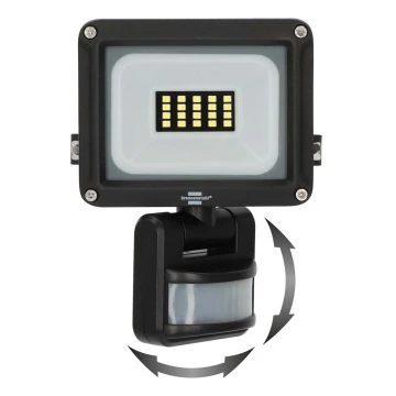 Brennenstuhl - LED Utomhusstrålkastare med en sensor LED/10W/230V 6500K IP65