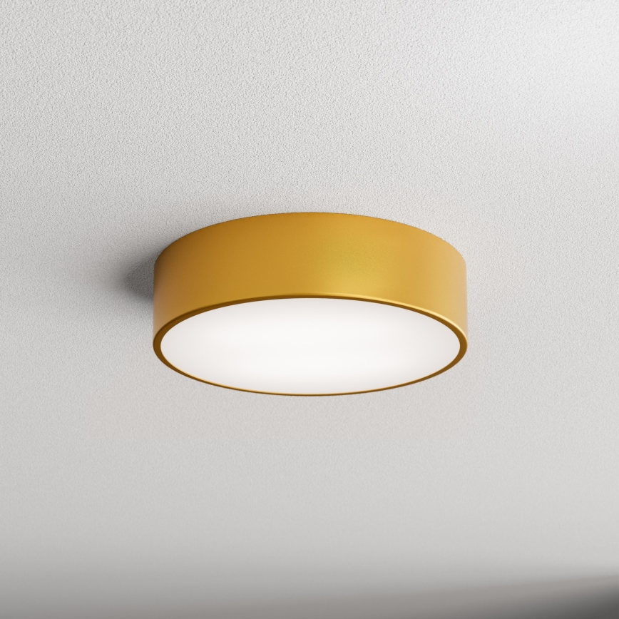 Brilagi - Badrum takbelysning CLARE 3xE27/24W/230V diameter 30 cm IP54 guld