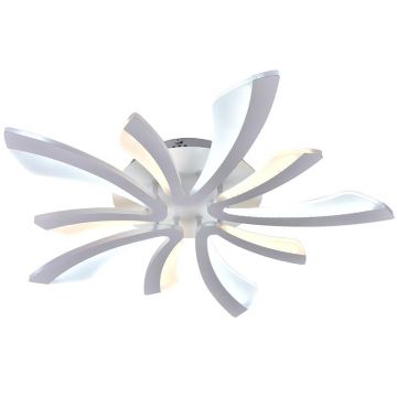 Brilagi - Dimbar LED ytmonterad ljuskrona TWIST LED/55W/230V 3000-6500K vit + fjärrkontroll