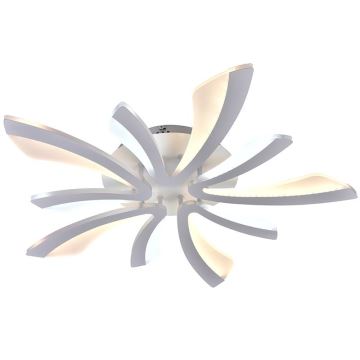 Brilagi - Dimbar LED ytmonterad ljuskrona TWIST LED/55W/230V 3000-6500K vit + fjärrkontroll