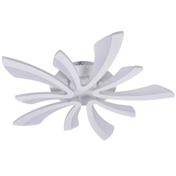 Brilagi - Dimbar LED ytmonterad ljuskrona TWIST LED/55W/230V 3000-6500K vit + fjärrkontroll