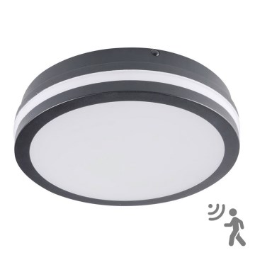 Brilagi - LED belysning med sensor för utomhusbruk BENE LED/18W/230V diameter 22 cm antracit IP54