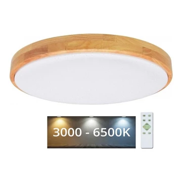 Brilagi - LED Dimbar taklampa PINE LED/60W/230V 3000-6500K + fjärrkontroll