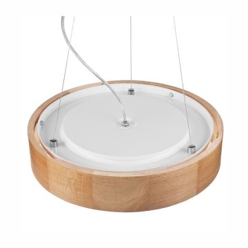 Brilagi - LED ljuskrona med textilsladd CARVALHO 2xE27/60W/230V ek diameter 37 cm