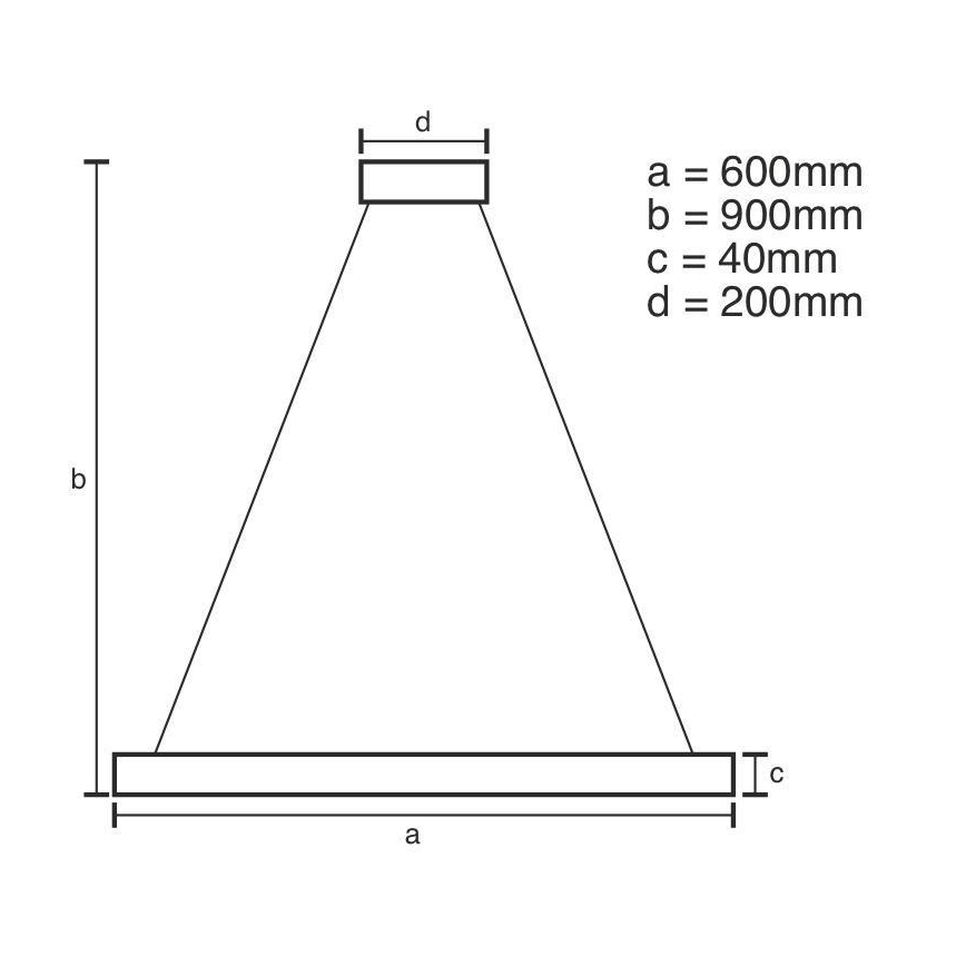 Brilagi - LED ljusreglerad ljuskrona på textilsladd CIRCLE LED/42W/230V 3000-6500K brun + fjärrkontroll