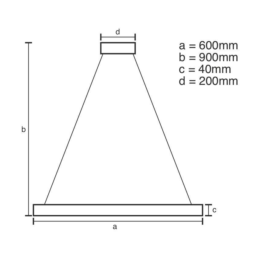 Brilagi - LED ljusreglerad ljuskrona på textilsladd CIRCLE LED/42W/230V 3000-6500K + fjärrkontroll