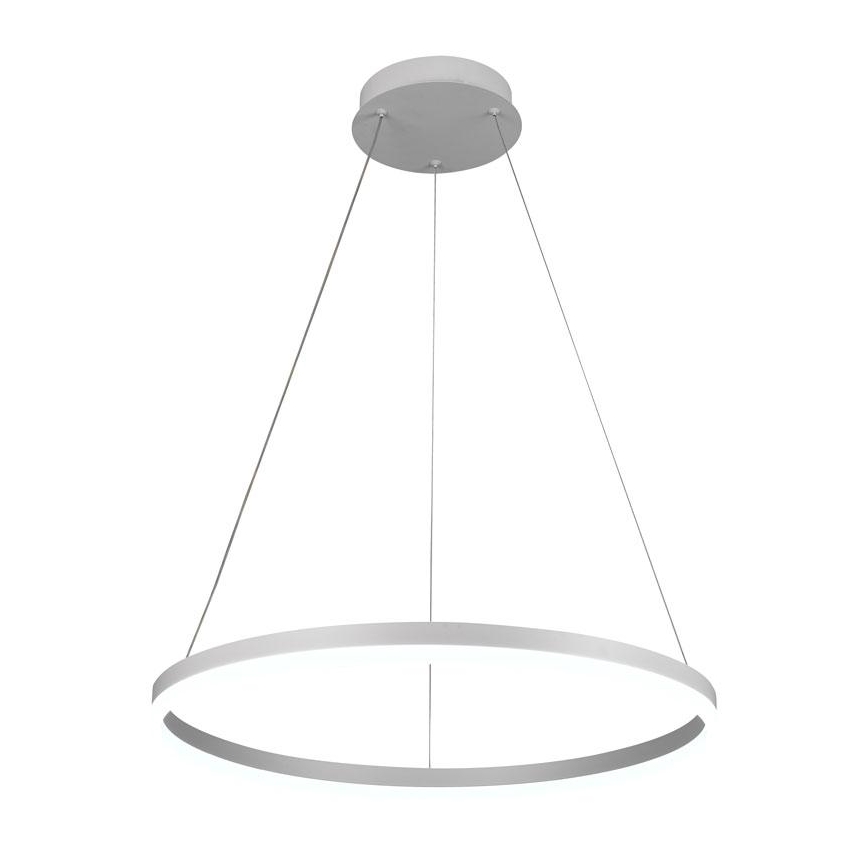 Brilagi - LED ljusreglerad ljuskrona på textilsladd CIRCLE LED/42W/230V 3000-6500K + fjärrkontroll