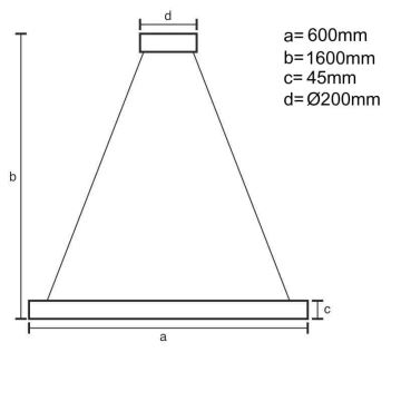 Brilagi - LED ljusreglerad ljuskrona på textilsladd CIRCLE LED/85W/230V 3000-6500K svart + fjärrkontroll