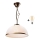 Brilagi - LED pendelljuskrona ANTICO 1xE27/60W/230V brons patina