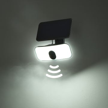 Brilagi - LED solcell väggbelysning med sensor ROOF LED/13W/5V IP65