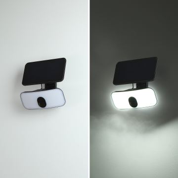 Brilagi - LED solcell väggbelysning med sensor ROOF LED/13W/5V IP65