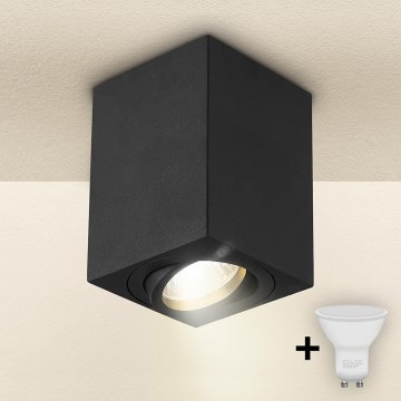 Brilagi - LED Spotlight MIA 1xGU10/30W/230V 100x80 mm svart