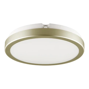 Brilagi - LED taklampa för badrum PERA LED/18W/230V diameter 22 cm IP65 guld