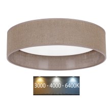 Brilagi - LED Taklampa VELVET LED/24W/230V 3000/4000/6400K beige