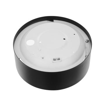 Brilagi - Taklampa med sensor CLARE 1xE27/40W/230V diameter 20 cm svart