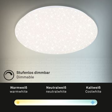 Brilo - LED Dimbar taklampa STARRY SKY LED/40W/230V 3000-6000K + fjärrkontroll