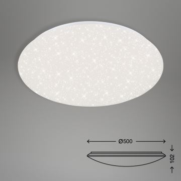 Brilo - LED Dimbar taklampa STARRY SKY LED/40W/230V 3000-6000K + fjärrkontroll