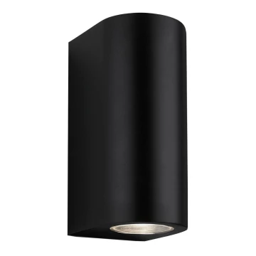 Brilo - LED vägglampa för utomhusbruk UP&DOWN 2xGU10/4,7W/230V IP44