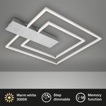 Briloner 3545-018 - LED Dimbar taklampa NICO LED/25W/230V krom